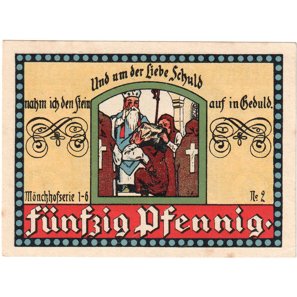 Deutschland, Sachsen-Gotha, 50 Pfennig, 1921-12-01, UNZ