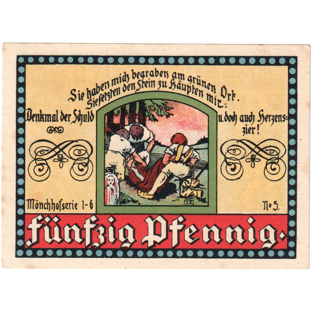 Deutschland, Sachsen-Gotha, 50 Pfennig, 1921-12-01, UNZ
