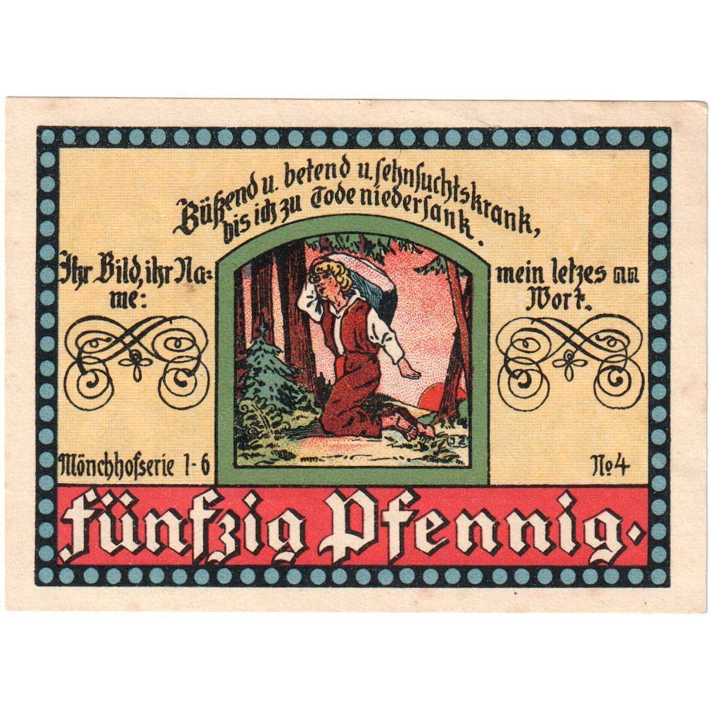 Deutschland, Sachsen-Gotha, 50 Pfennig, 1921-12-01, UNZ