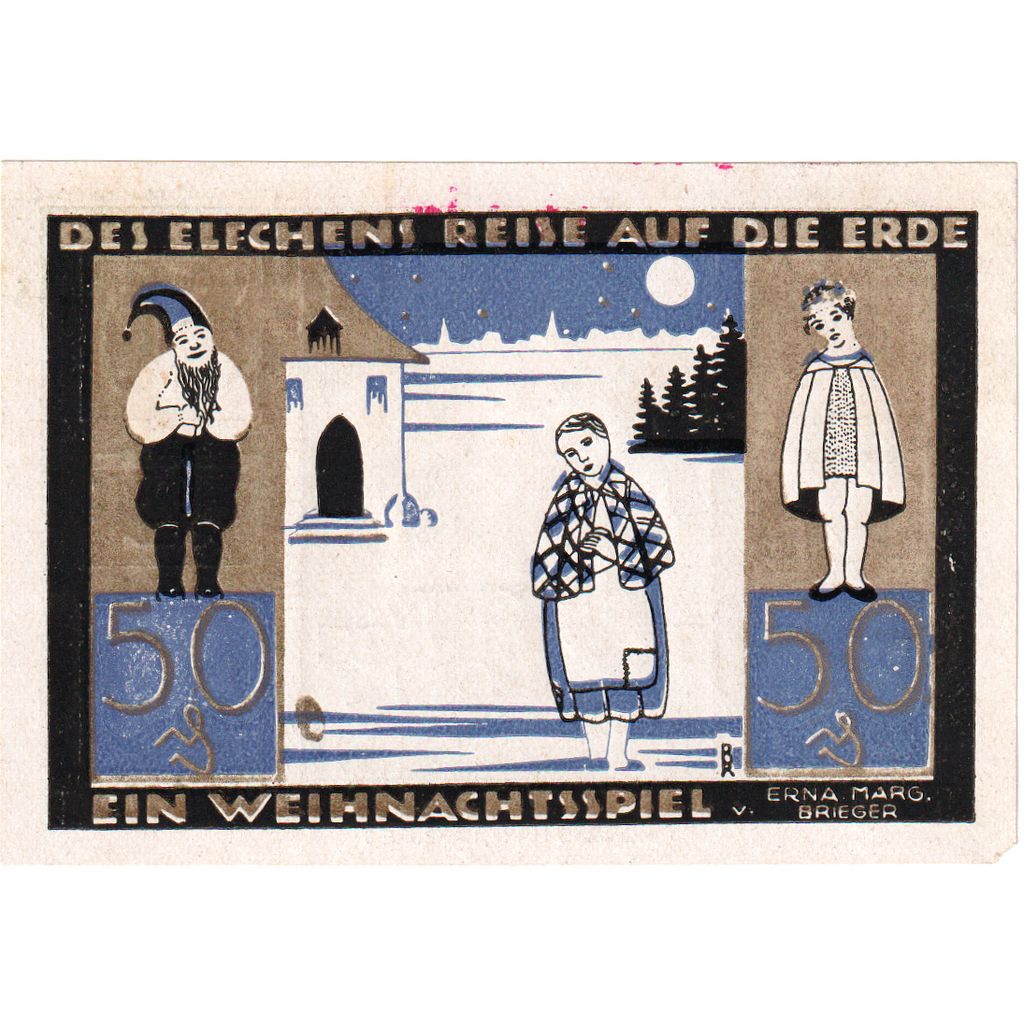 Deutschland, Langeln, 50 Pfennig, 1921-12-31, 28918, UNZ