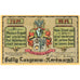 Niemcy, Langeness-Nordmarsch Hallig, 75 Pfennig, 1921-09-01, UNC(60-62)