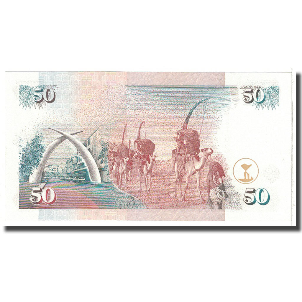 Banknote, Kenya, 50 Shillings, 1996, 1996-01-01, KM:36a1, UNC(65-70)