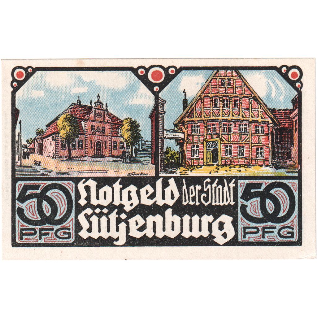 Deutschland, Lutjenburg, 50 Pfennig, 1921-03-02, UNZ