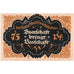 Niemcy, Glatz Städtische Sparkasse, 75 Pfennig, 1921-10-06, UNC(60-62)