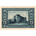 Niemcy, Leopoldshall, 75 Pfennig, 1921-05-02, UNC(65-70)
