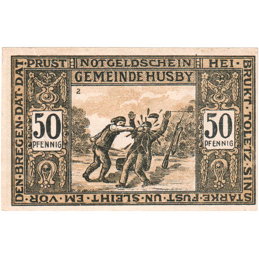 Deutschland, Husby, 50 Pfennig, 1921-12-15, UNZ