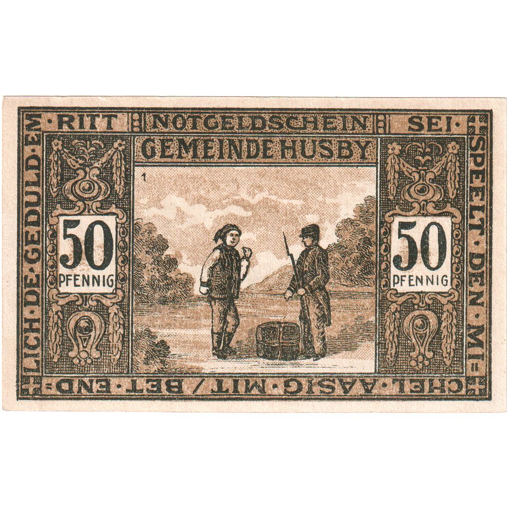Deutschland, Husby, 50 Pfennig, 1921-12-15, UNZ