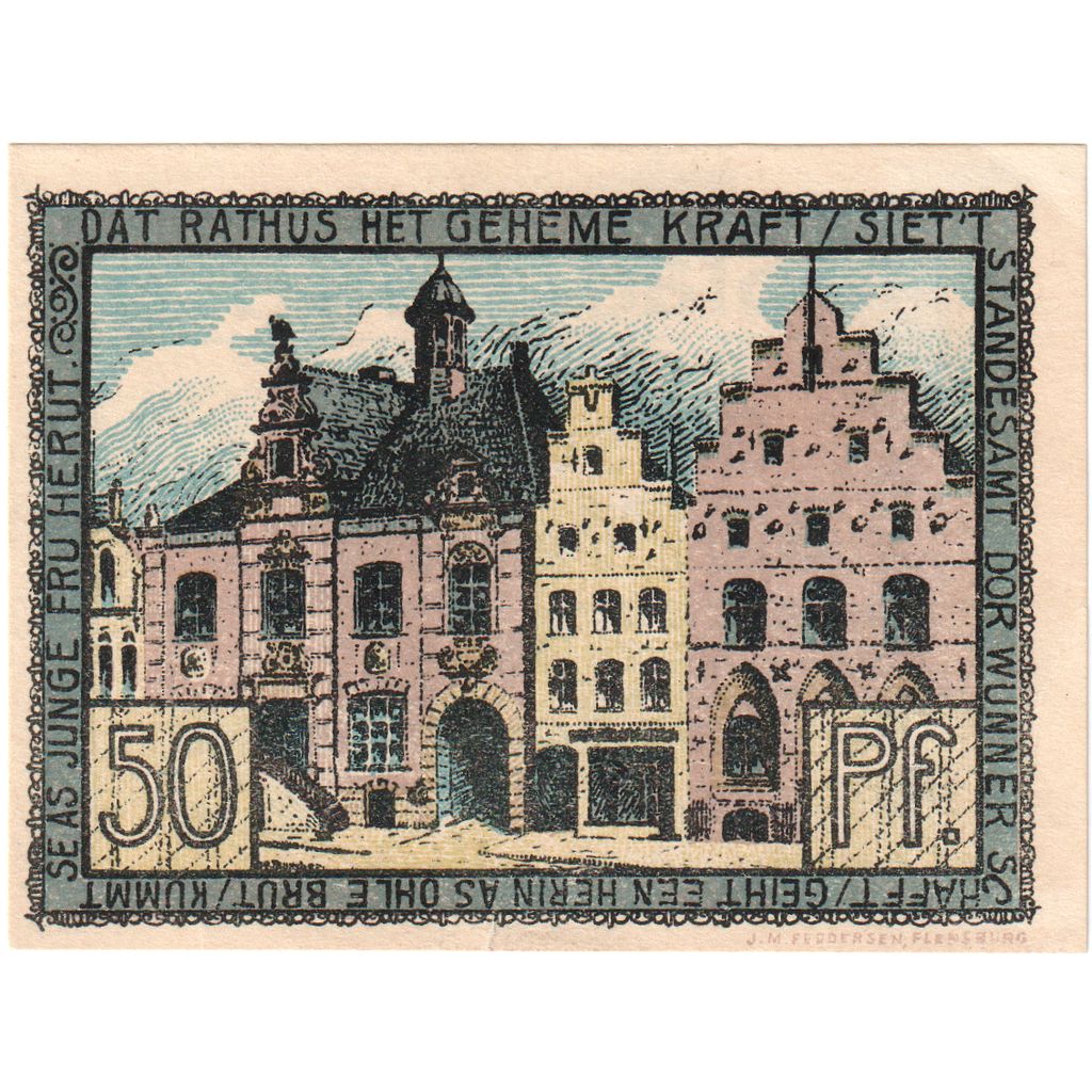 Germania, Husum, 50 Pfennig, FDS
