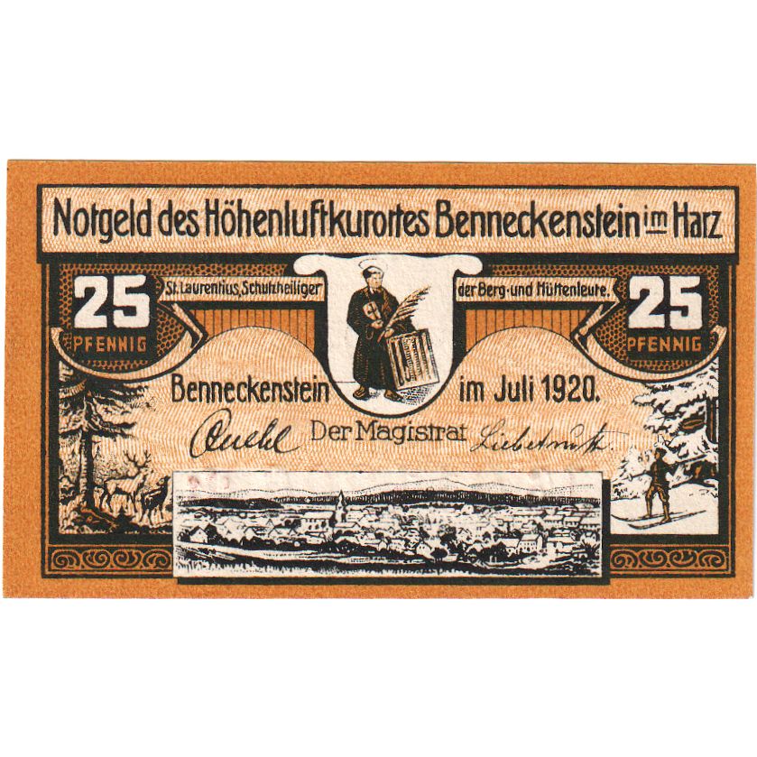 Germania, Altenkirchen Kreis, 25 Pfennig, SPL