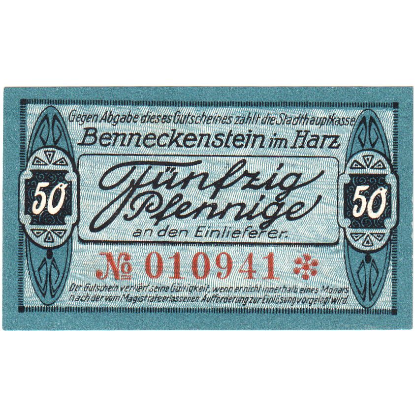 Deutschland, Altenkirchen Kreis, 50 Pfennig, VZ+