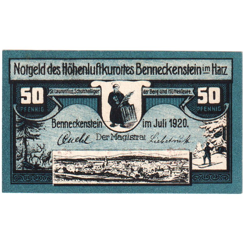 Deutschland, Altenkirchen Kreis, 50 Pfennig, VZ+