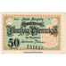 Banknot, Niemcy, Liegnitz Stadt, 50 Pfennig, Batiment, undated (1920)