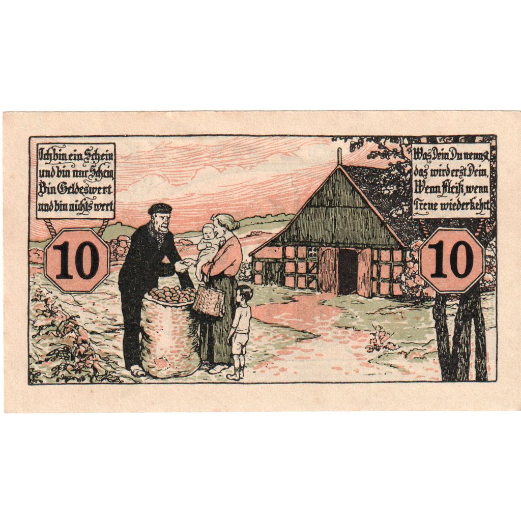 Niemcy, Melle Stadt, 50 Pfennig, 1920-11-15, AU(55-58)