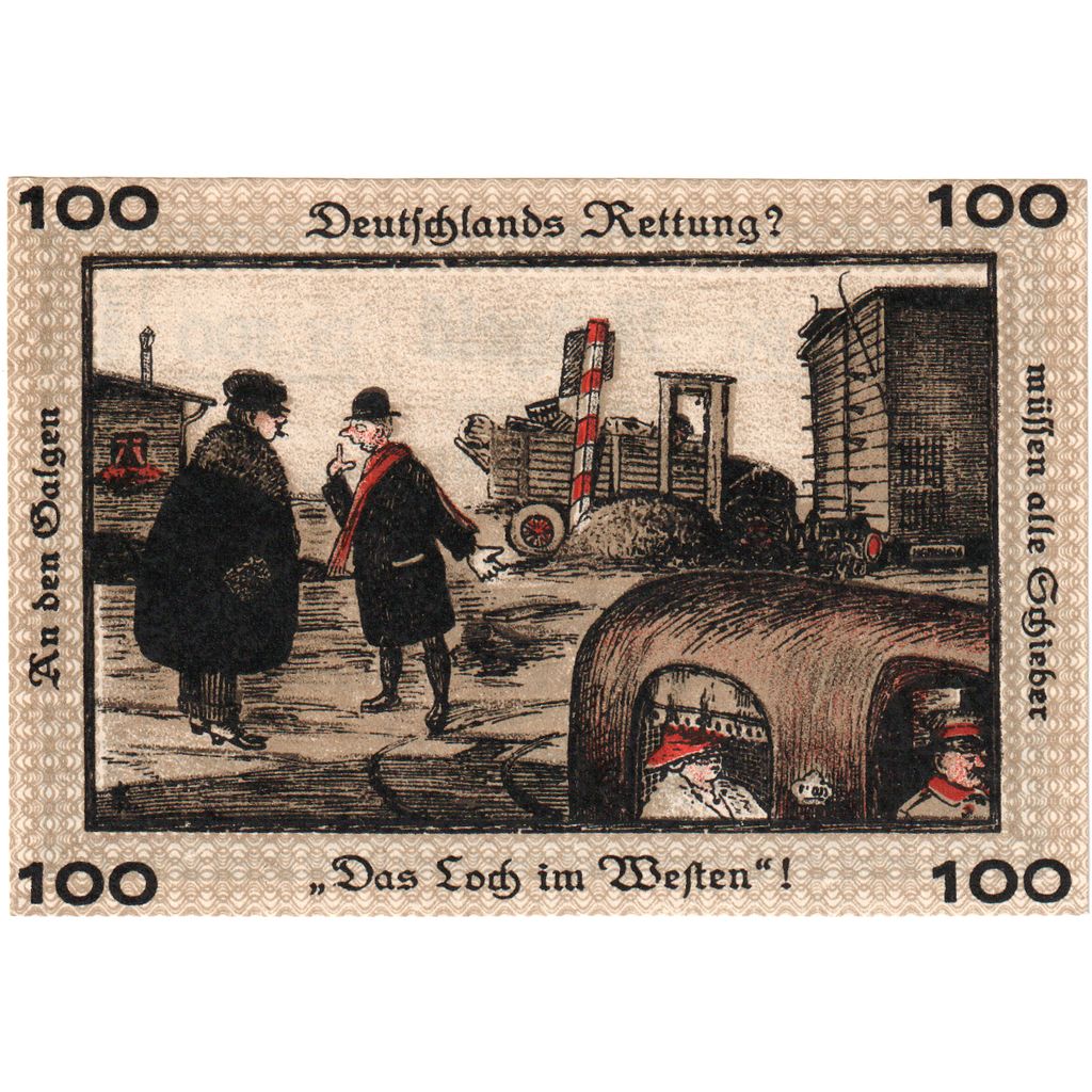 Deutschland, Neugraben-Hausbruch Gemeinde, 100 Pfennig, 1922-03-01, UNZ