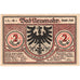 Deutschland, Neuenahr, Bad Kurdirektion, 2 Mark, 1922-12-31, VZ+