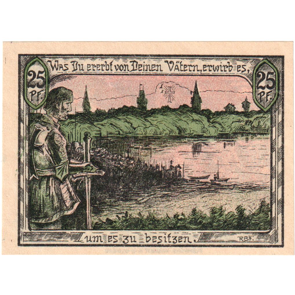 Germany, Marggrabowa Stadt, 25 Pfennig, UNC(60-62)
