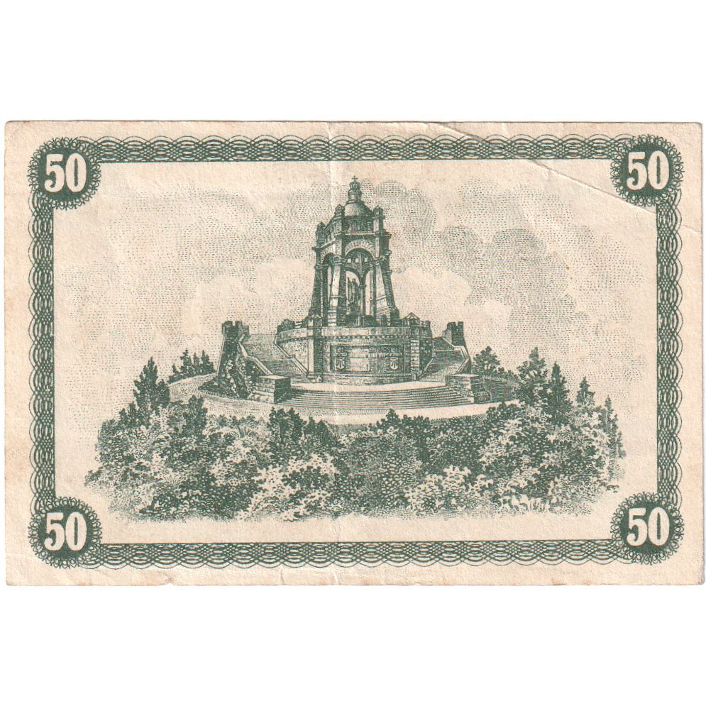 Alemania, Minden Kreis, 50 Pfennig, 1917-07-17, EBC+
