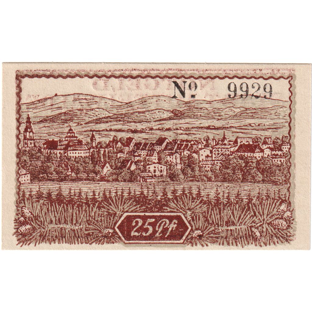 Deutschland, Mittelwalde Stadt, 25 Pfennig, VZ+