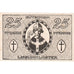 Alemania, Lügumkloster Bürgermeister, 25 Pfennig, 1920-01-10, EBC+