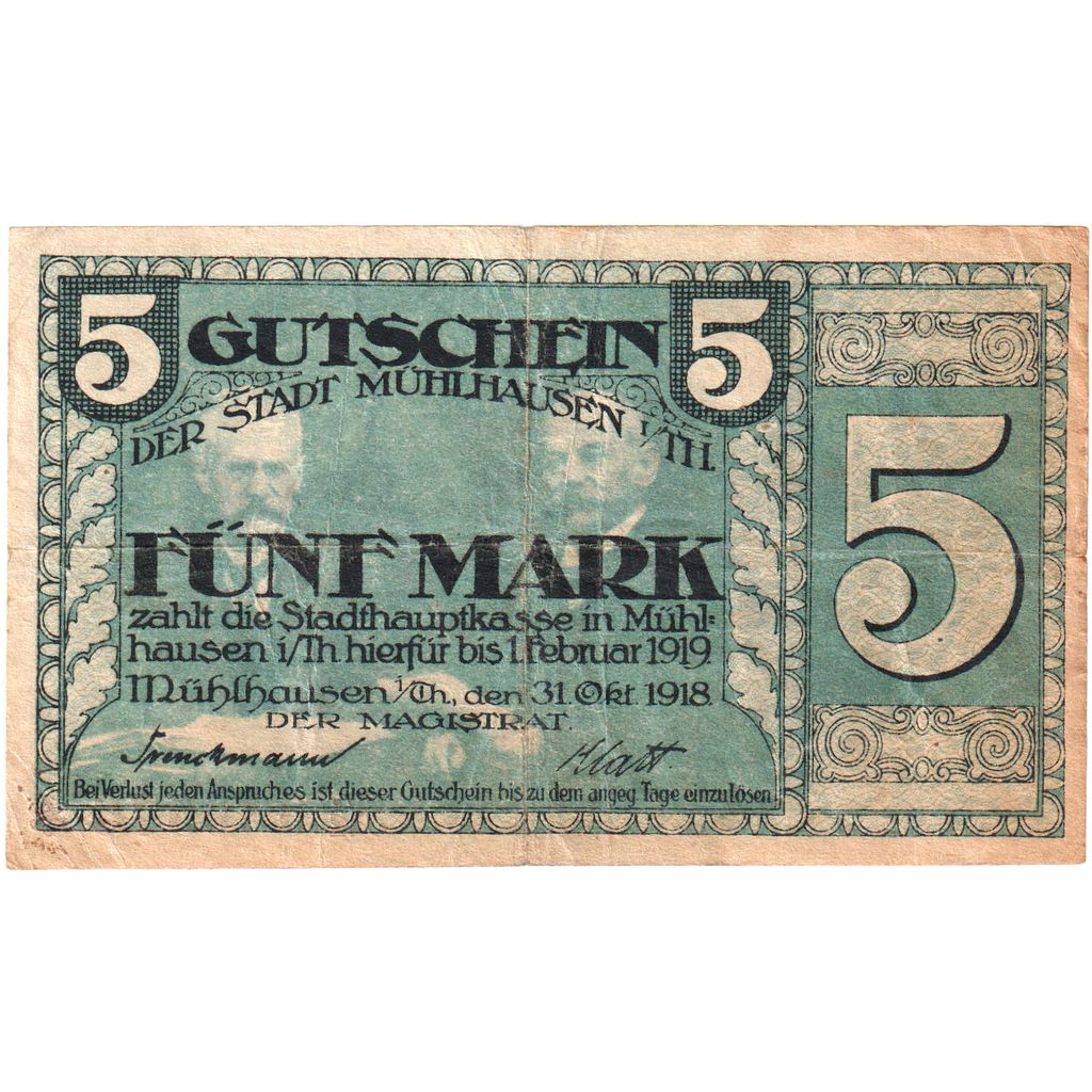 Alemania, Tostedt, 5 Mark, SC