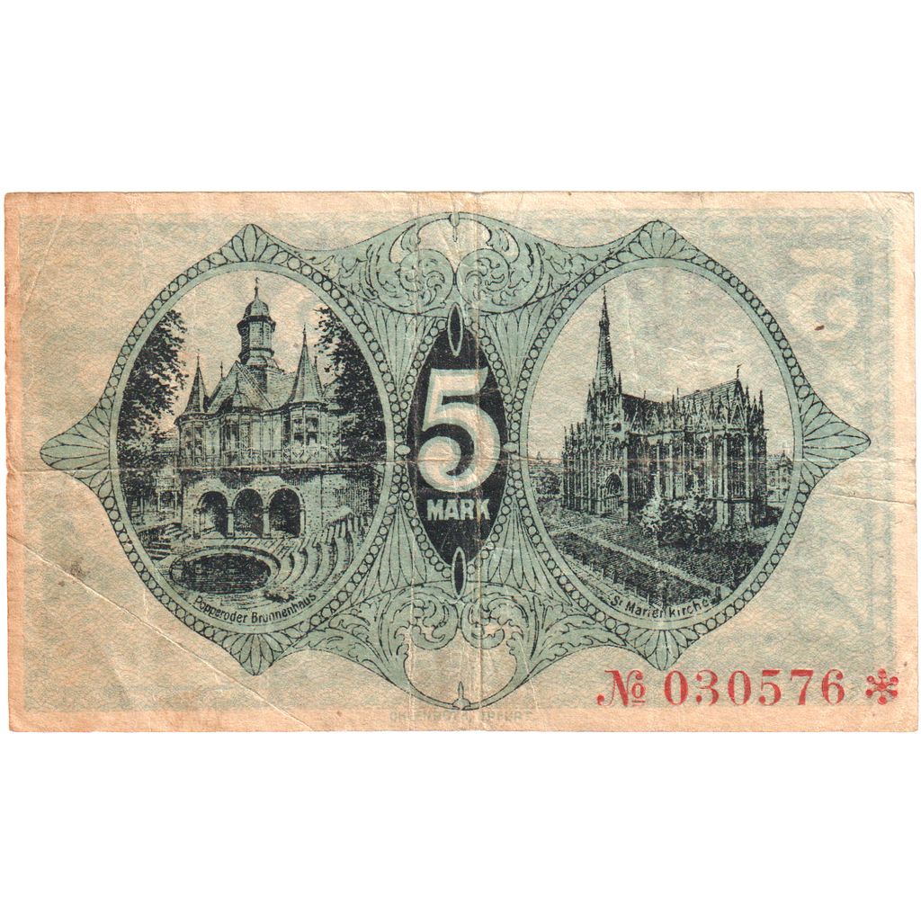 Alemania, Tostedt, 5 Mark, SC