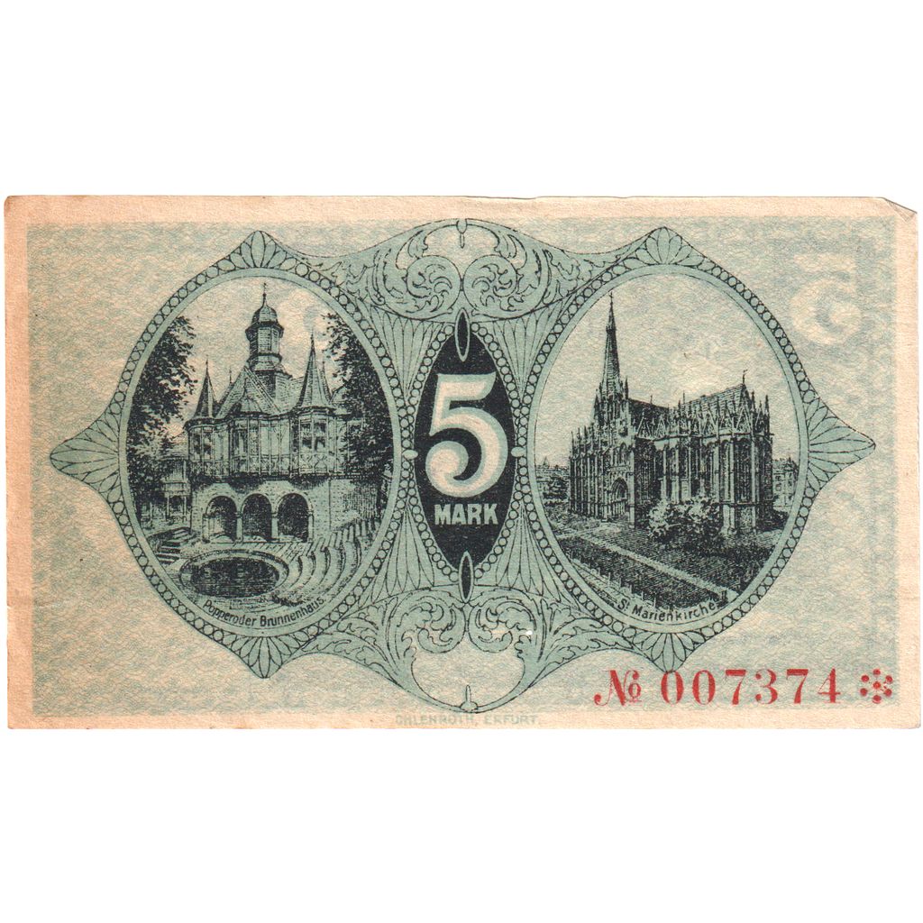 Alemania, Tostedt, 5 Mark, SC