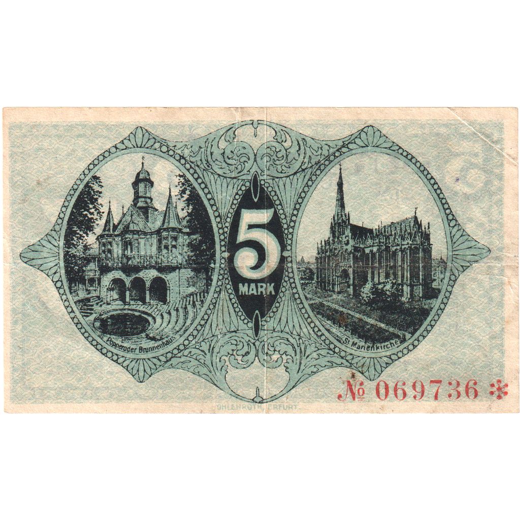 Alemania, Tostedt, 5 Mark, SC