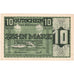 Alemania, Mühlhausen I. Thüringen Stadt, 10 Pfennig, 1919-02-01, EBC