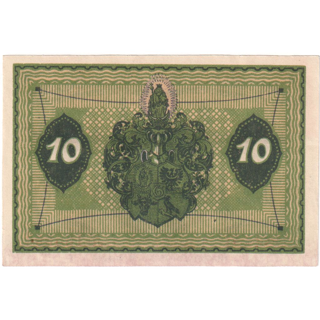 Deutschland, Glogau Stadt, 10 Pfennig, VZ+