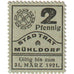 Deutschland, Mühldorf am Inn Stadt, 2 Pfennig, 1921-03-31, VZ+