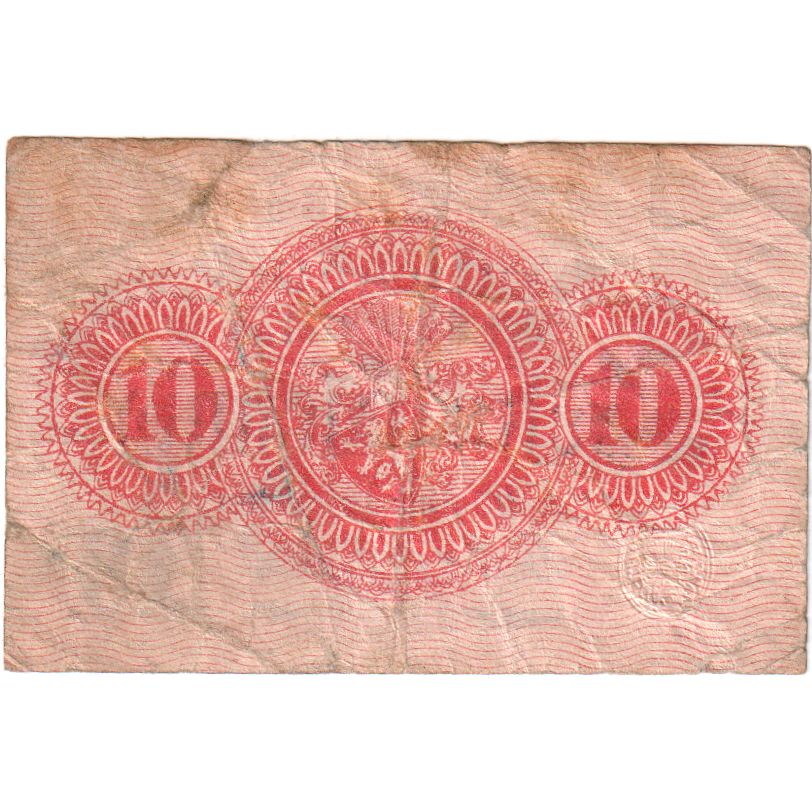Deutschland, Gera Stadt, 10 Pfennig, SS+