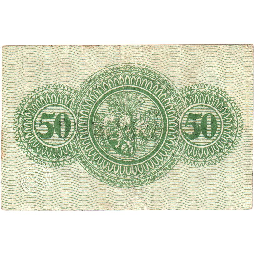Deutschland, Gera Stadt, 50 Pfennig, SS+