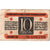 Alemania, Düsseldorf Stadt, 10 Pfennig, 1921-03-31, EBC