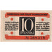 Alemania, Düsseldorf Stadt, 10 Pfennig, 1921-03-31, EBC