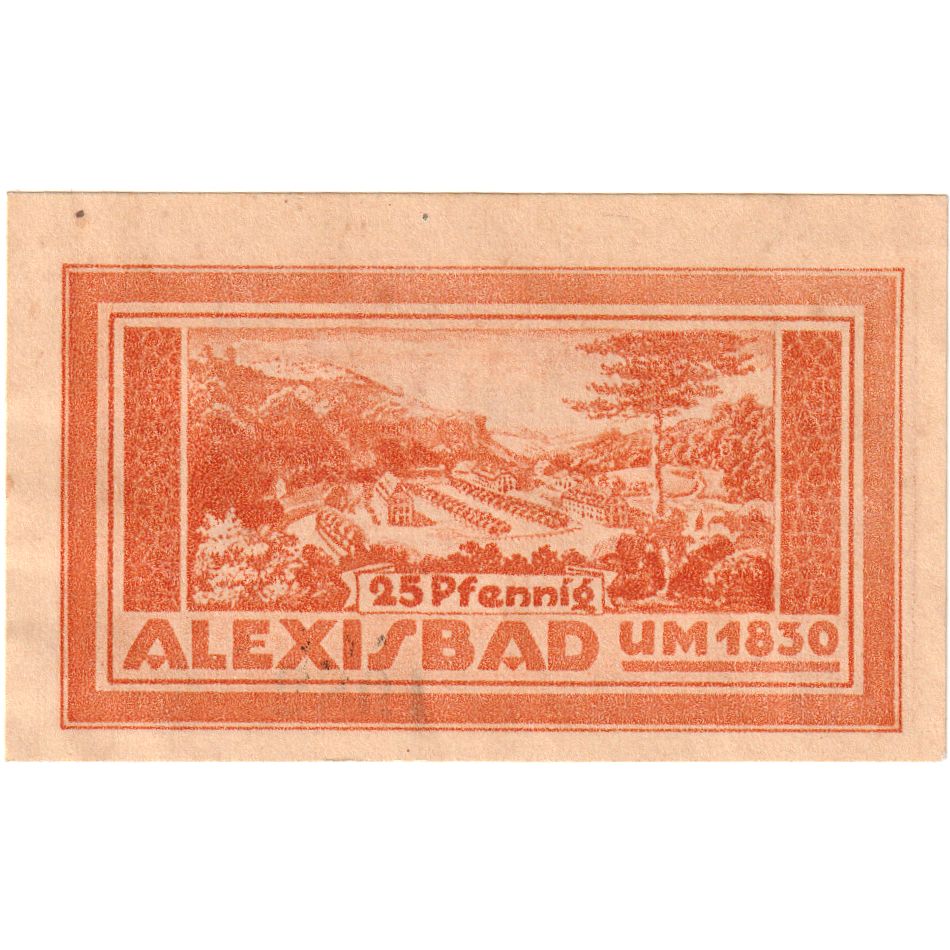 Deutschland, Harzgerode Stadt, 25 Pfennig, 1921-07-07, VZ+
