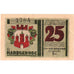Deutschland, Harzgerode Stadt, 25 Pfennig, 1921-07-07, VZ+