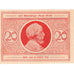 Alemania, Heide Stadt, 20 Pfennig, EBC+
