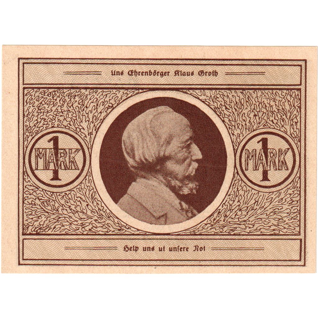 Niemcy, Heide Stadt, 1 Mark, UNC(60-62)