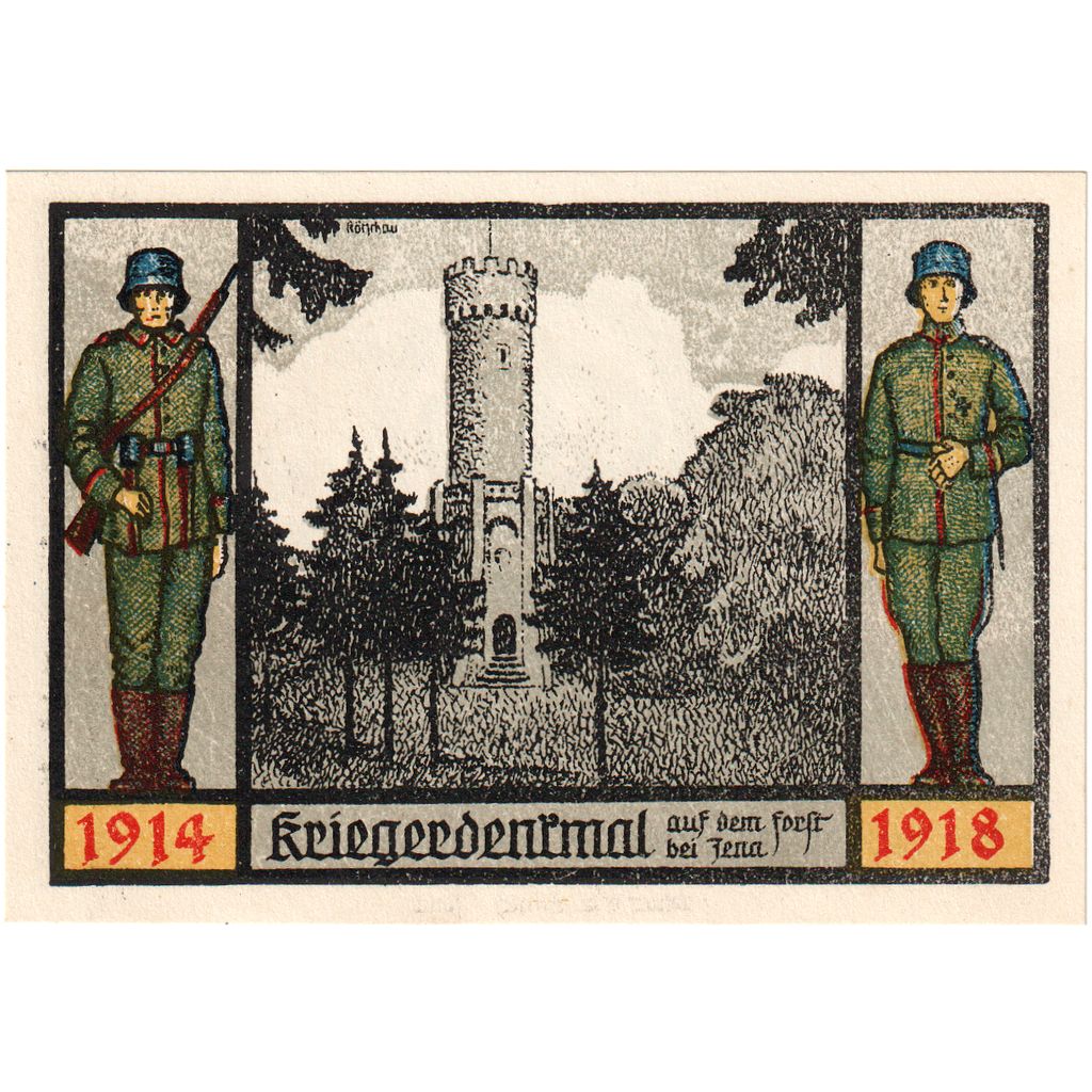 Deutschland, Jena, 1 Mark, 1921-08-22, UNZ-