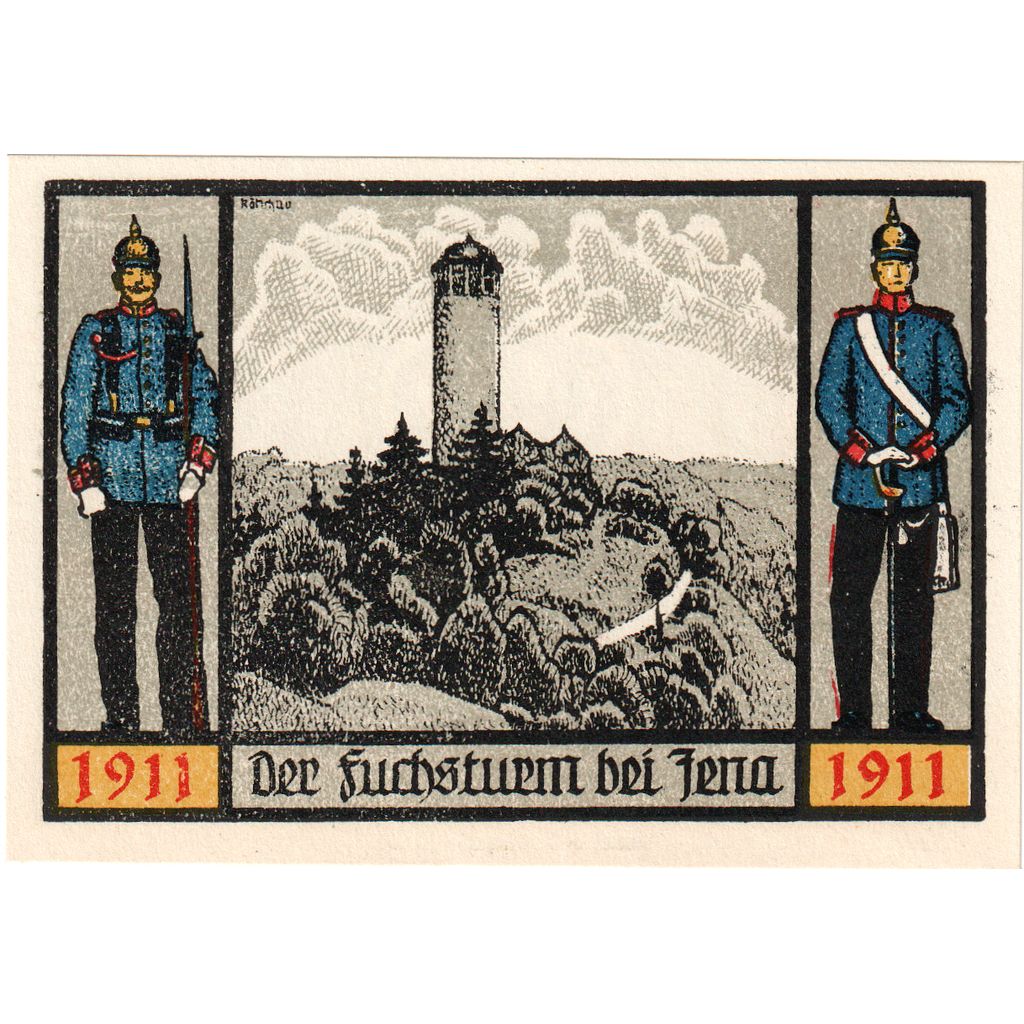 Deutschland, Jena, 1 Mark, 1921-08-22, UNZ-