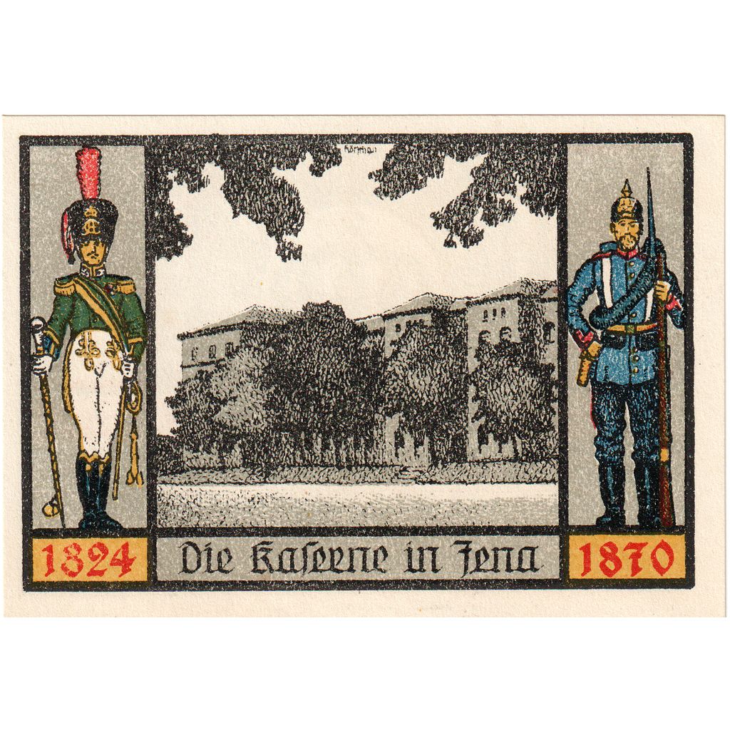 Deutschland, Jena, 1 Mark, 1921-08-22, UNZ-