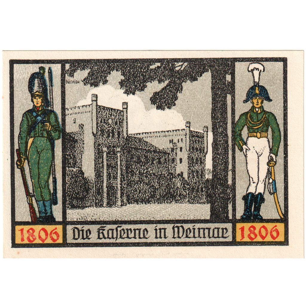 Deutschland, Jena, 1 Mark, 1921-08-22, UNZ-