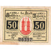 Alemania, Jessnitz Stadt, 50 Pfennig, EBC+