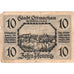 Alemania, Ottmachau Stadt, 10 Pfennig, 1921-01-02, EBC+