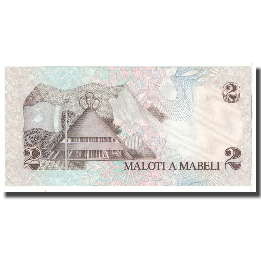 Billet, Lesotho, 2 Maloti, 1984, KM:4b, NEUF