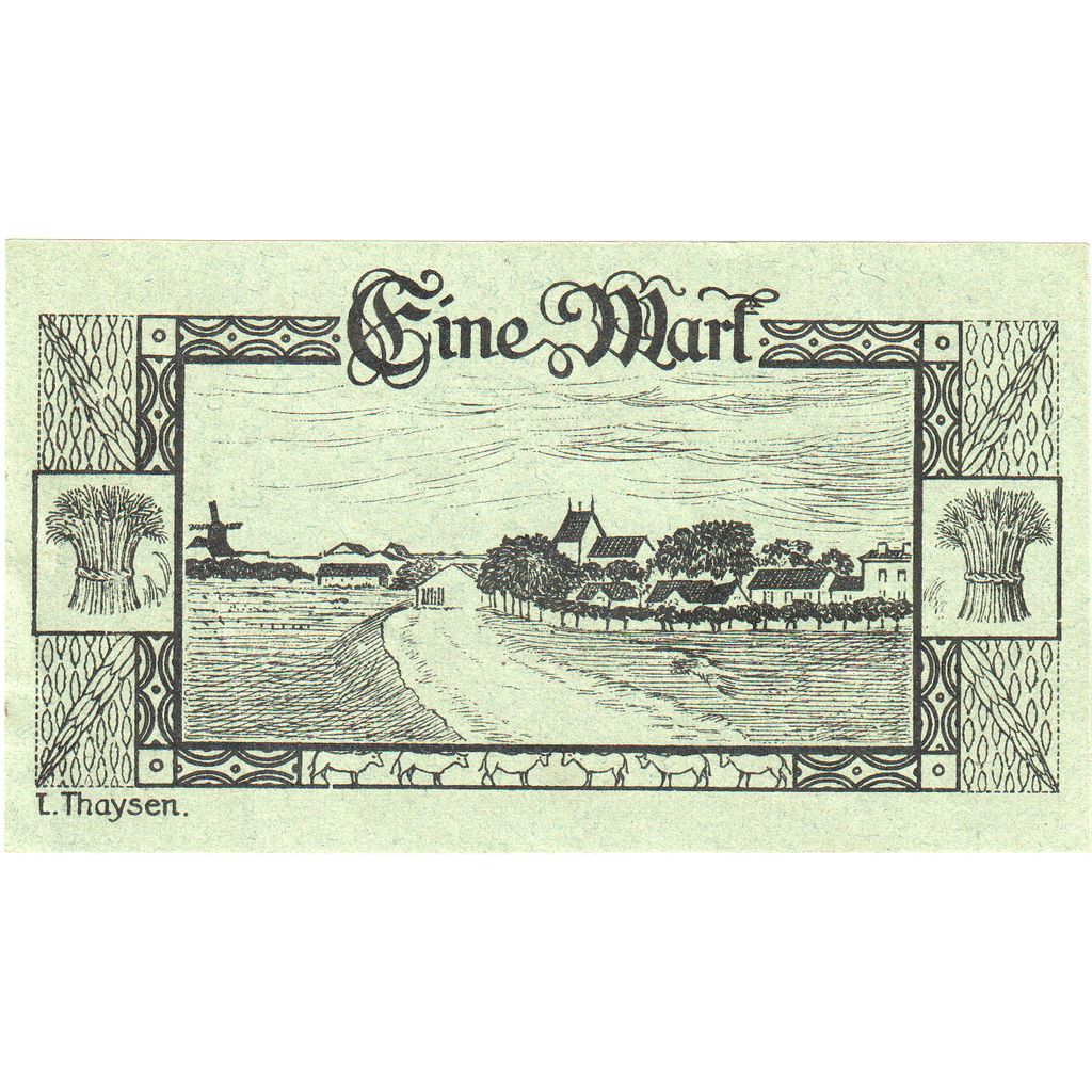 Alemania, Hoyer, 1 Mark, 1920-04-10, 04752, UNC