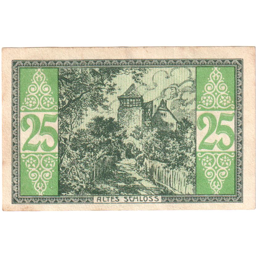 Niemcy, Düben Stadt, 25 Pfennig, UNC(60-62)