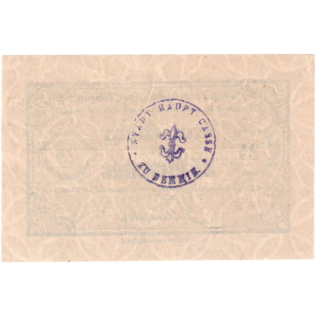Alemania, Demmin Stadt, 25 Pfennig, EBC+