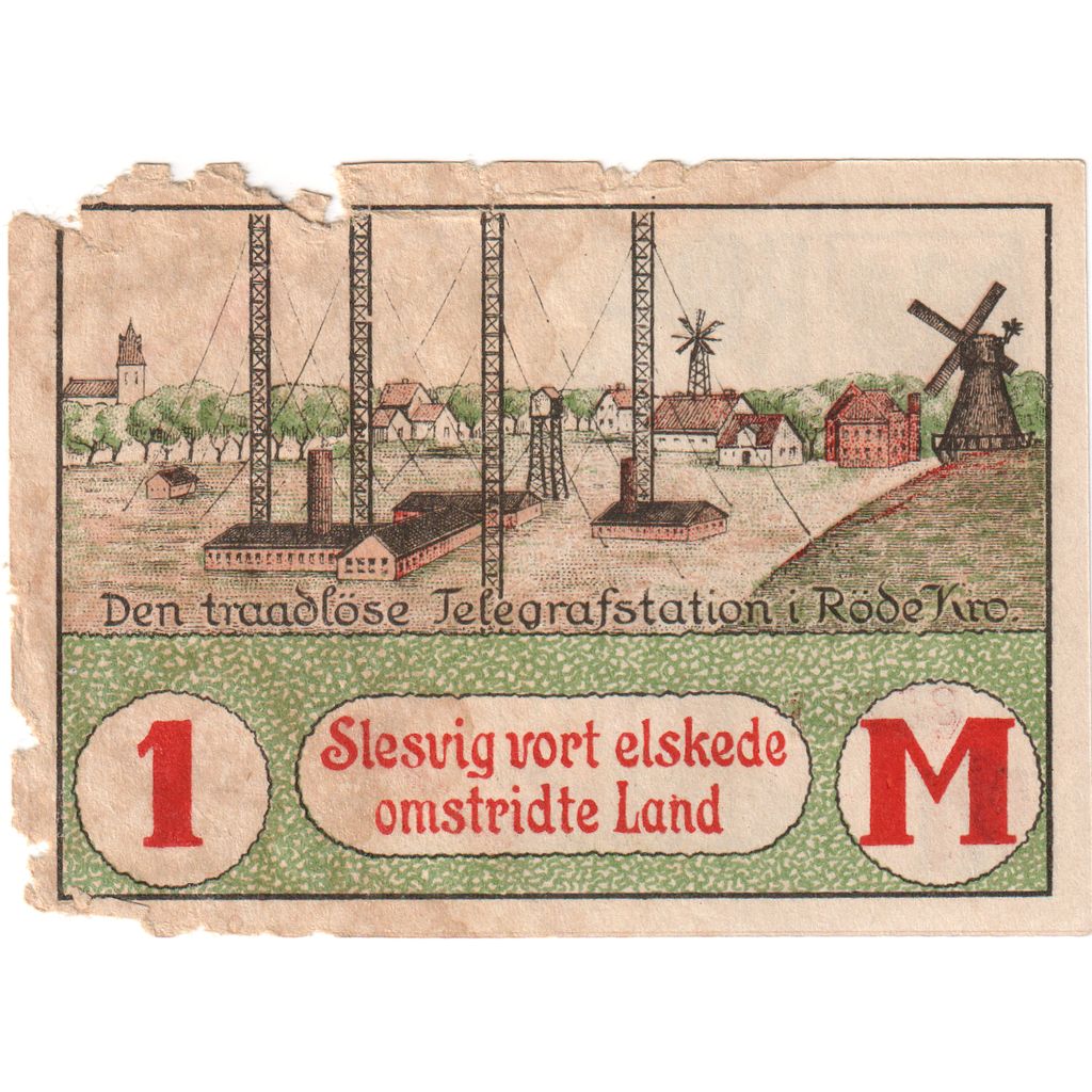 Alemania, Brunde-Rothenkrug Gemeinde, 1 Mark, MBC+