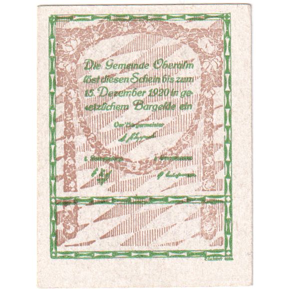 Austria, Oberalm Sbg. Gemeinde, 20 Heller, 1920-12-15, UNC(60-62)